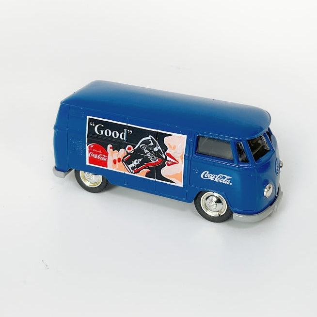 Coca-Cola Blue Panel Van – “Good!” Artwork Edition