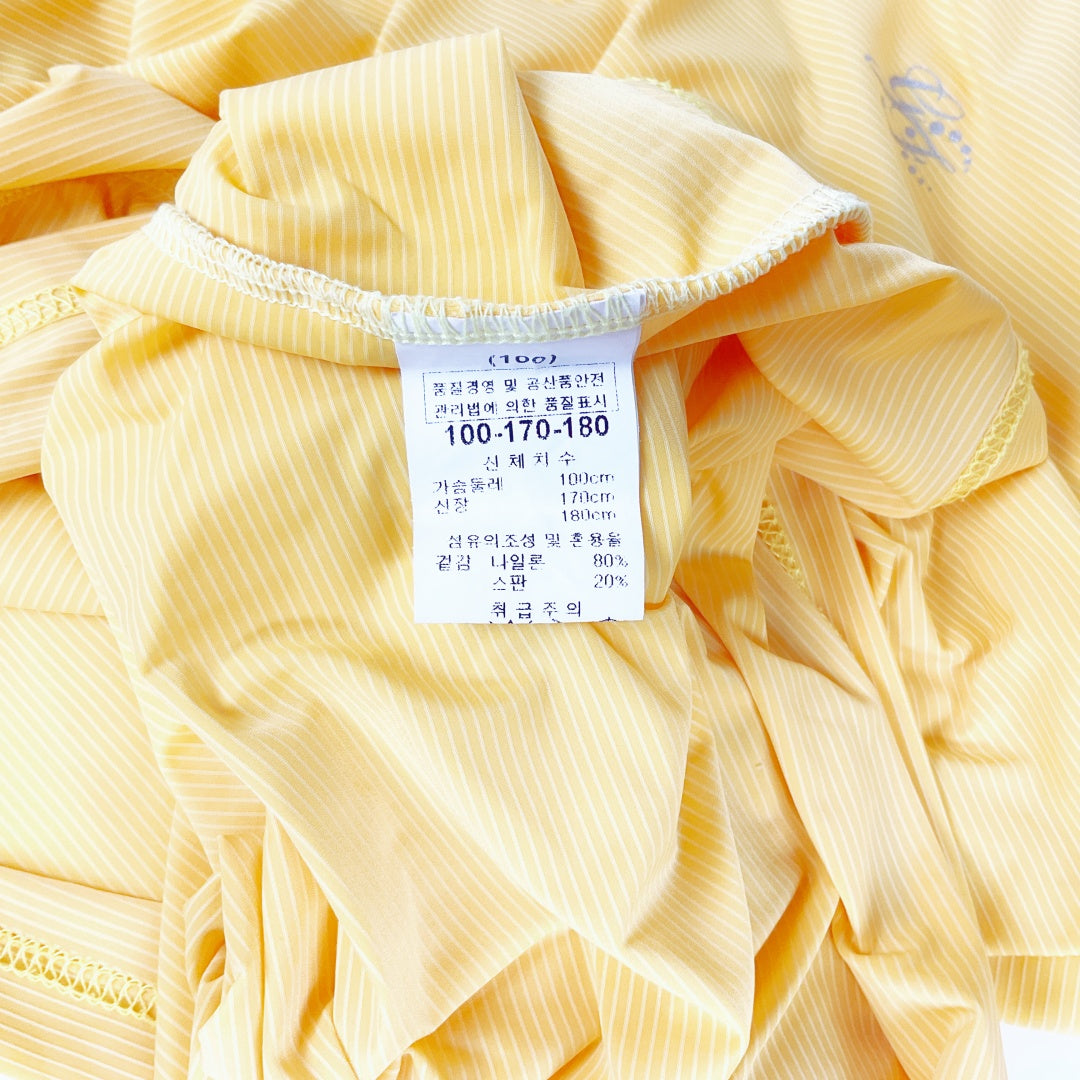 Giorgio Ferri - Yellow Long Sleeve Golfing Polo