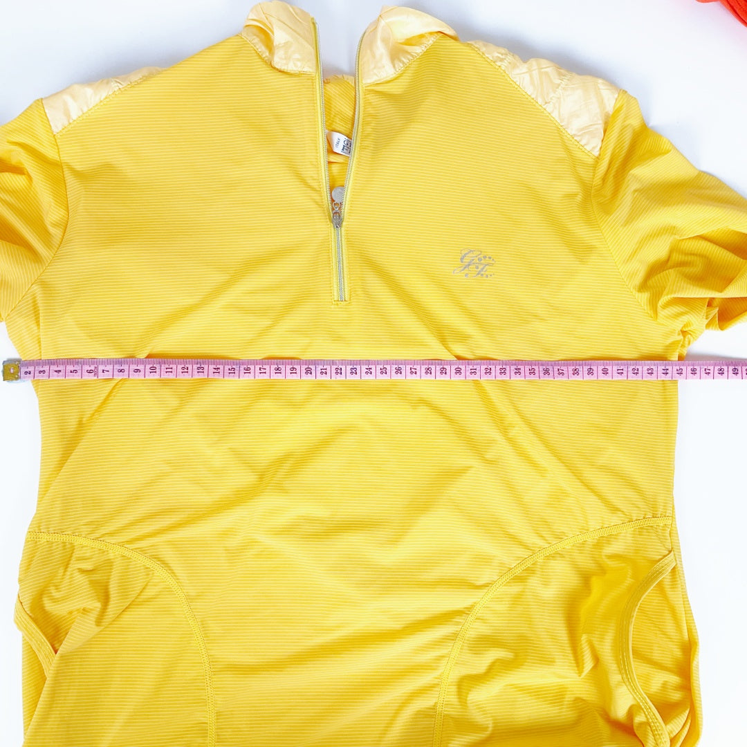 Giorgio Ferri - Yellow Long Sleeve Golfing Polo