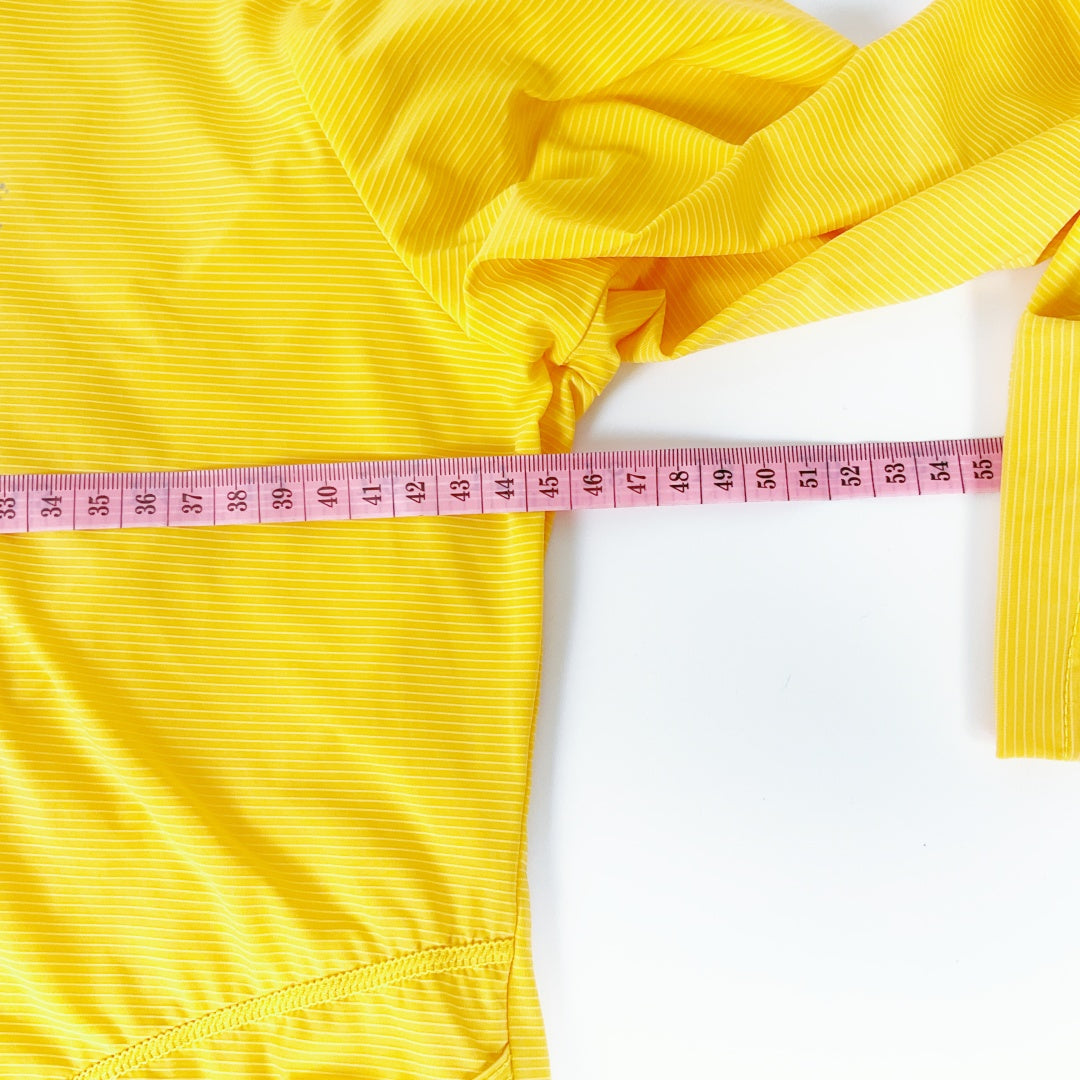 Giorgio Ferri - Yellow Long Sleeve Golfing Polo