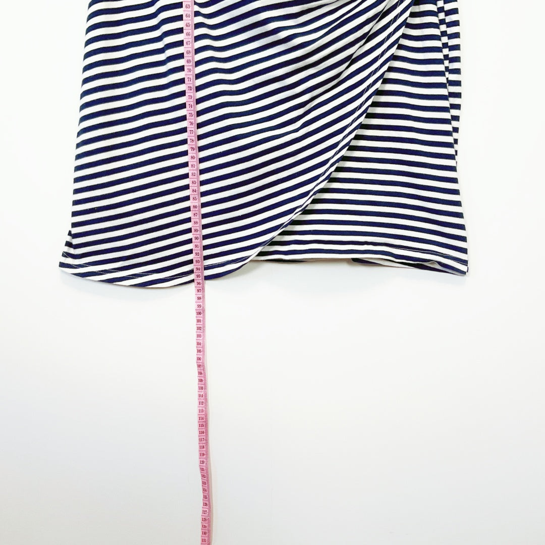 Market & Spruce - Navy & White Stripe Bodycon Dress