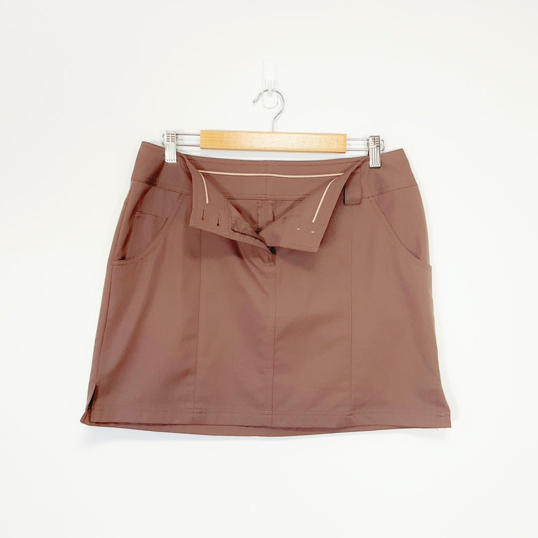 Adidas ClimaCool - Brown Mini Skirt