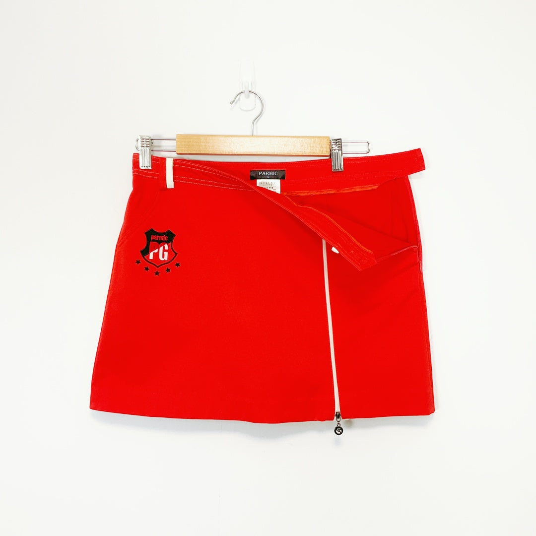 Parmic - Red Mini Skirt
