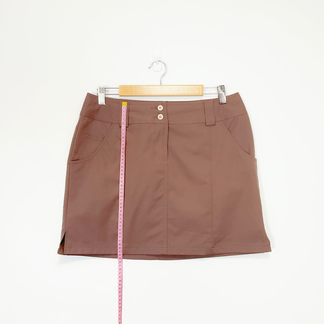 Adidas ClimaCool - Brown Mini Skirt
