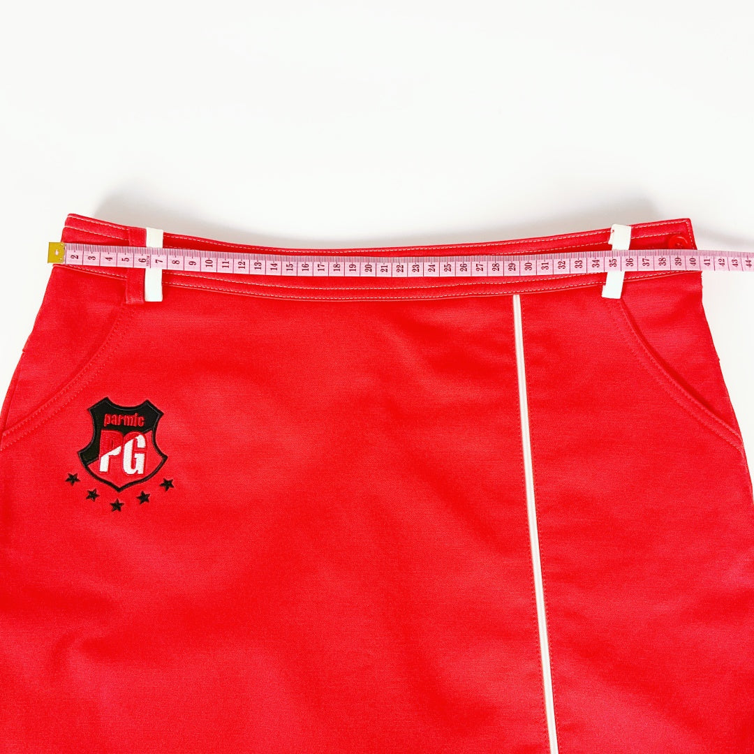 Parmic - Red Mini Skirt