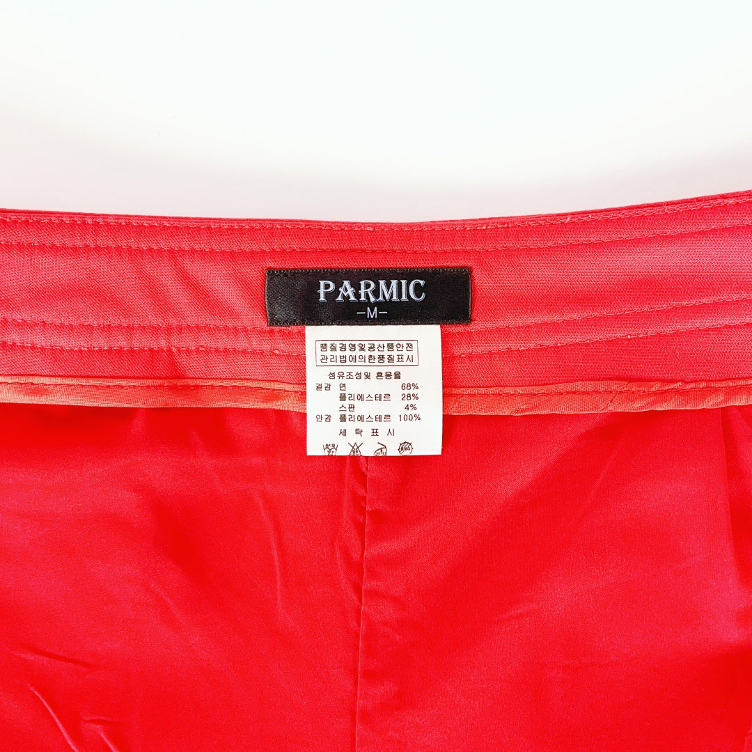 Parmic - Red Mini Skirt