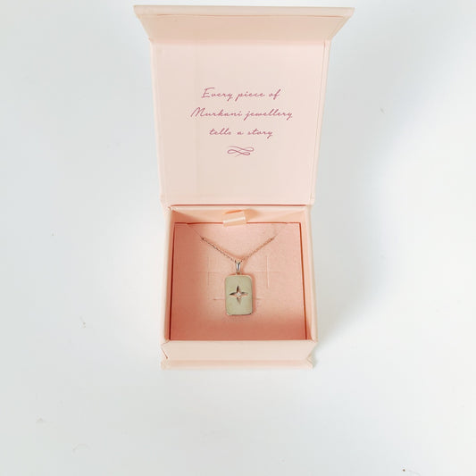 Murkani - 'Desert Flower' 925 Silver Necklace