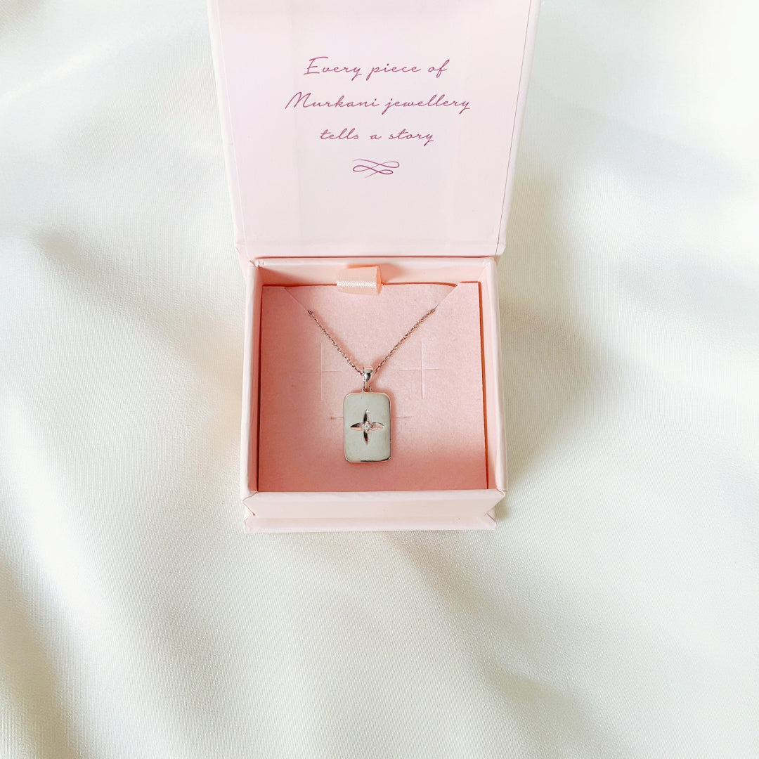 Murkani - 'Desert Flower' 925 Silver Necklace