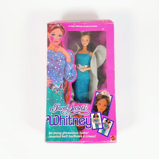Mattel 1986 Jewel Secret Whitney Barbie Doll
