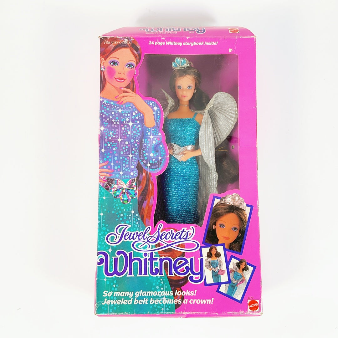 Mattel 1986 Jewel Secret Whitney Barbie Doll