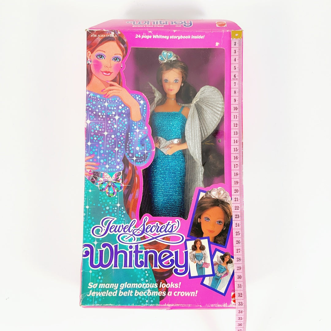 Mattel 1986 Jewel Secret Whitney Barbie Doll