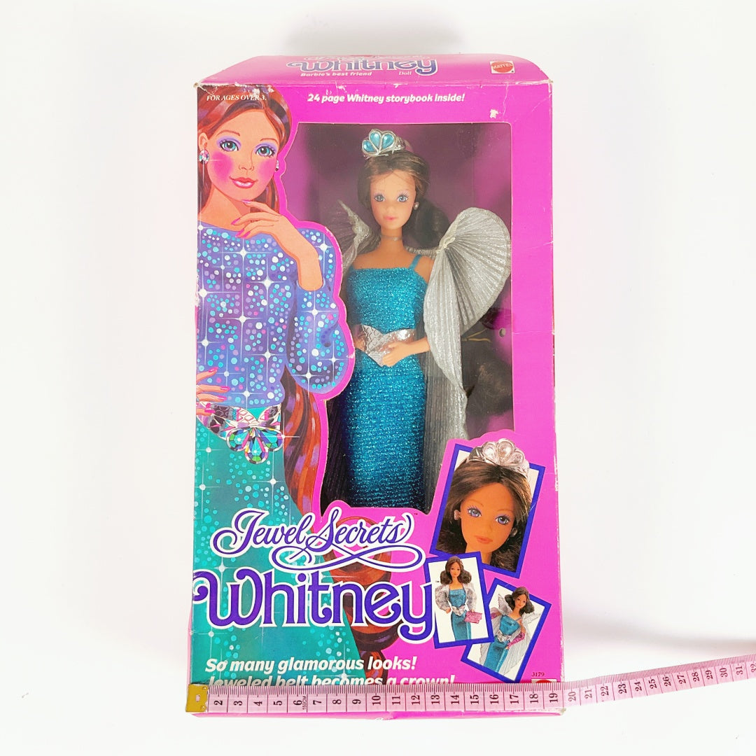 Mattel 1986 Jewel Secret Whitney Barbie Doll
