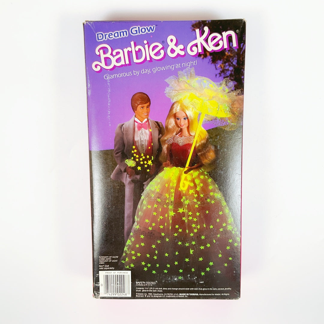 Mattel 1985 Dream Glow Barbie