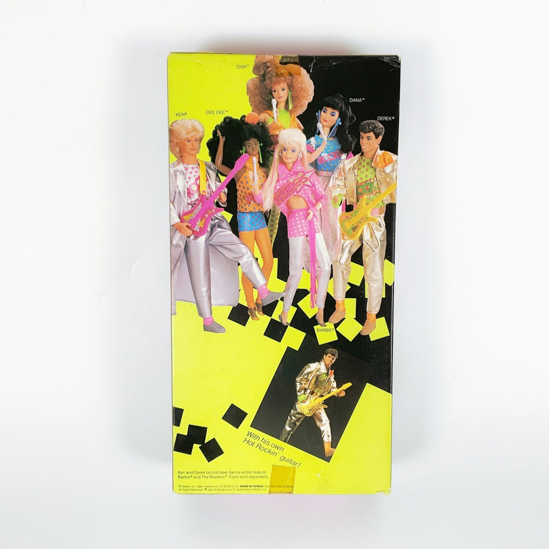 Mattel 1986 Barbie and The Rockers – Hot Rockin’ Fun Derek