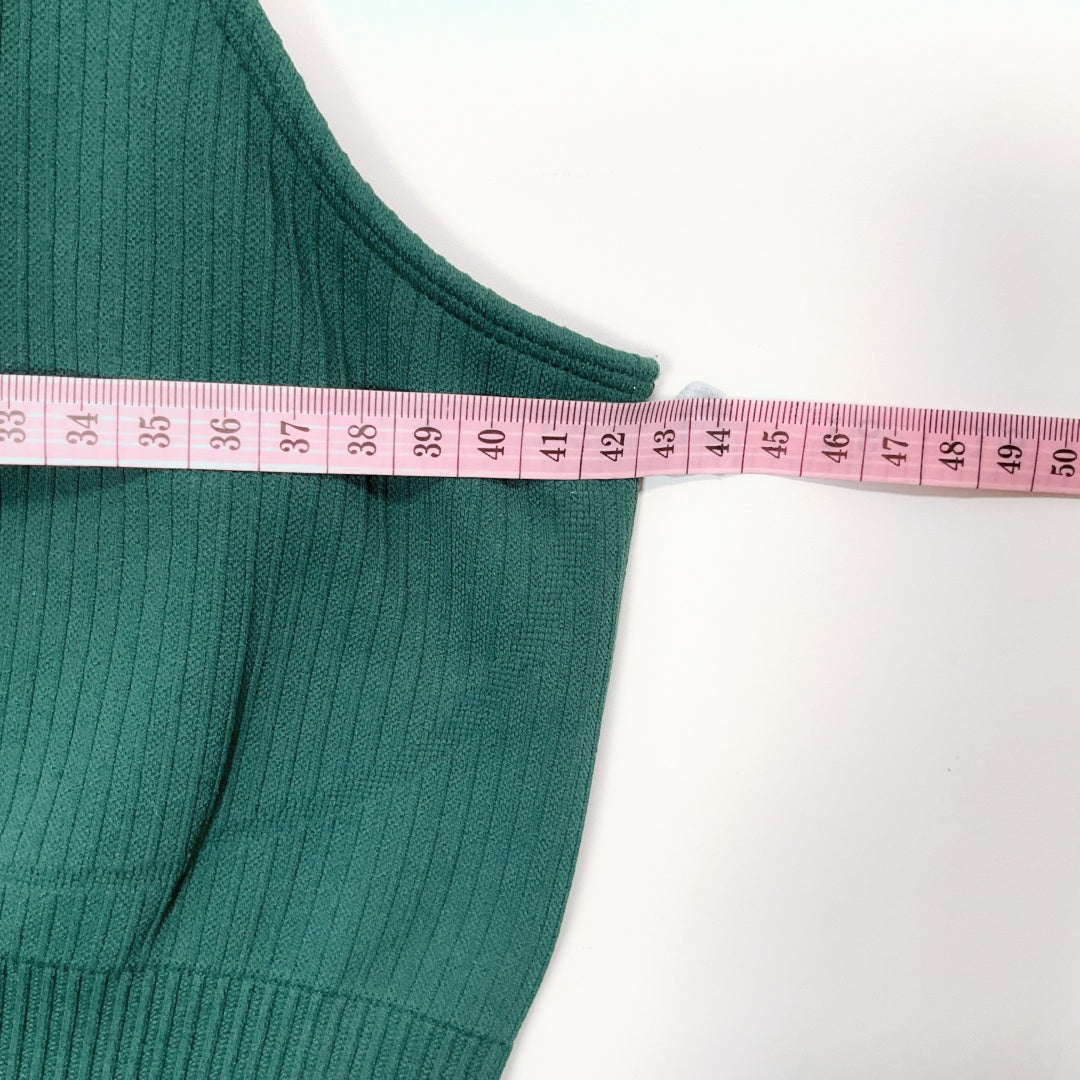 AIM’N Green Cropped Activewear Top