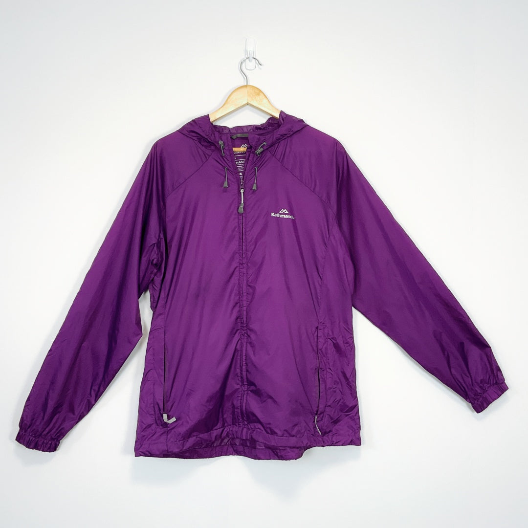 Kathmandu Purple Lightweight Hooded Jacket