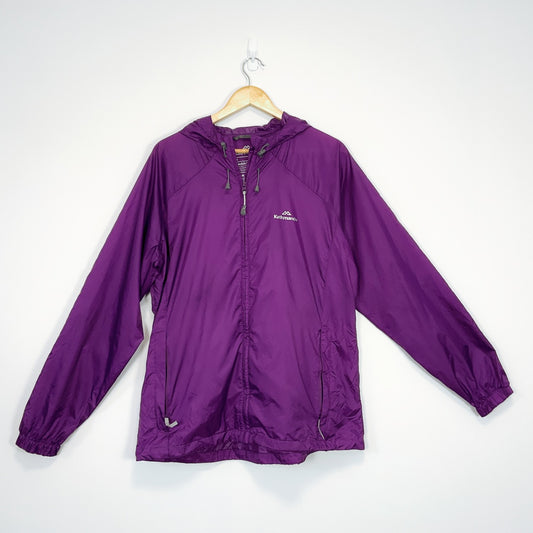Kathmandu Purple Lightweight Hooded Jacket