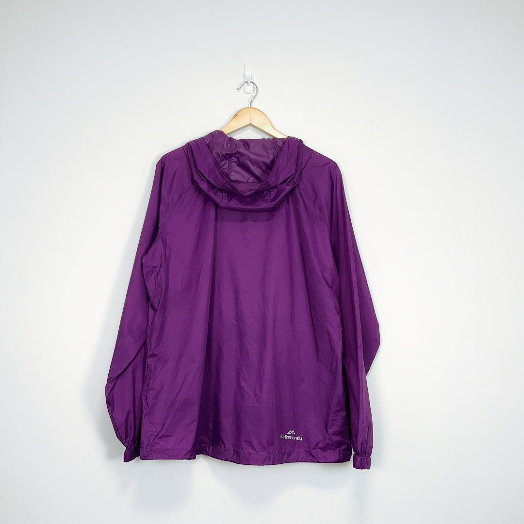 Kathmandu Purple Lightweight Hooded Jacket