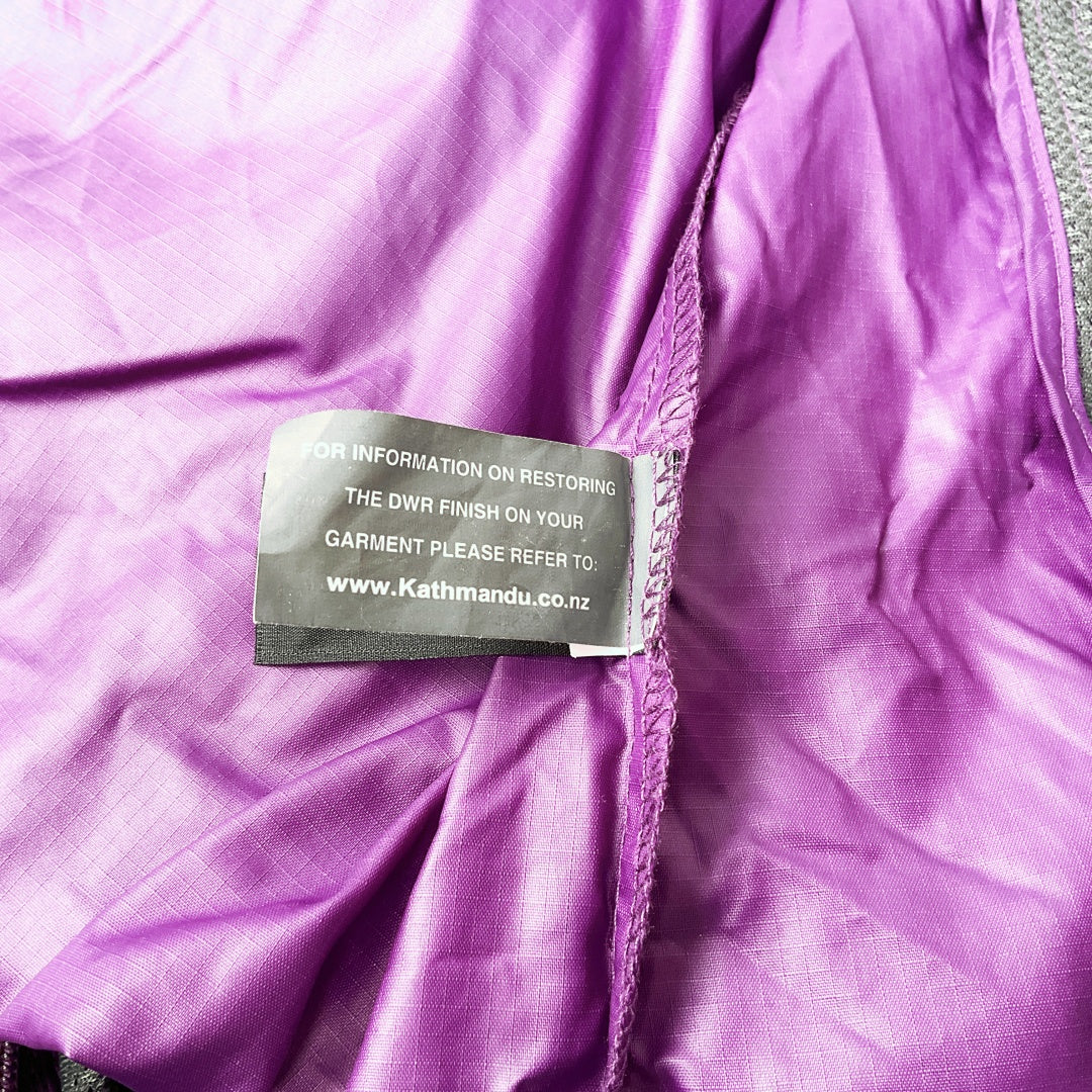 Kathmandu Purple Lightweight Hooded Jacket