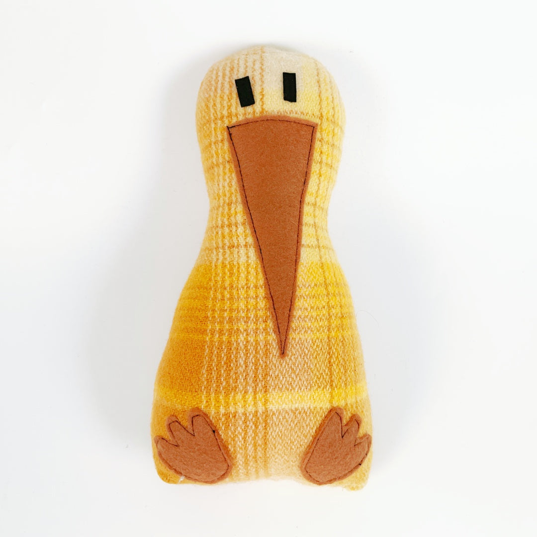 Artearoa – Colourful G.N. Kiwi – Golden Ochre Check