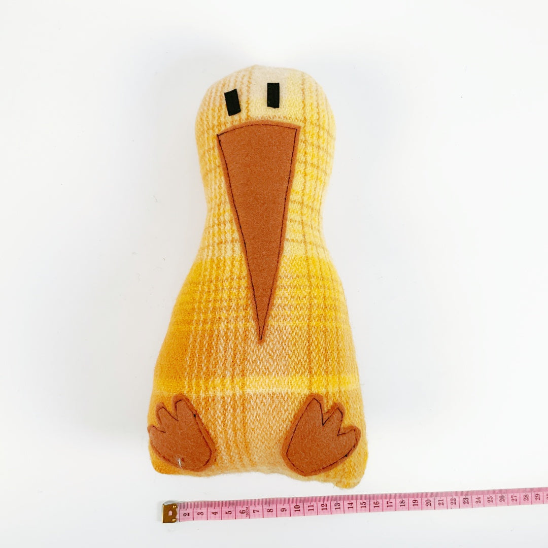 Artearoa – Colourful G.N. Kiwi – Golden Ochre Check