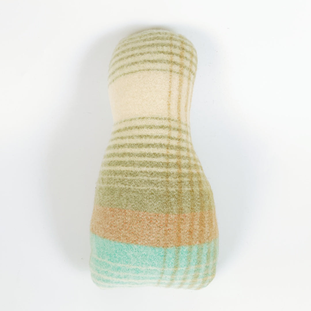 Artearoa – Colourful G.N. Kiwi – Sage & Aqua Stripe