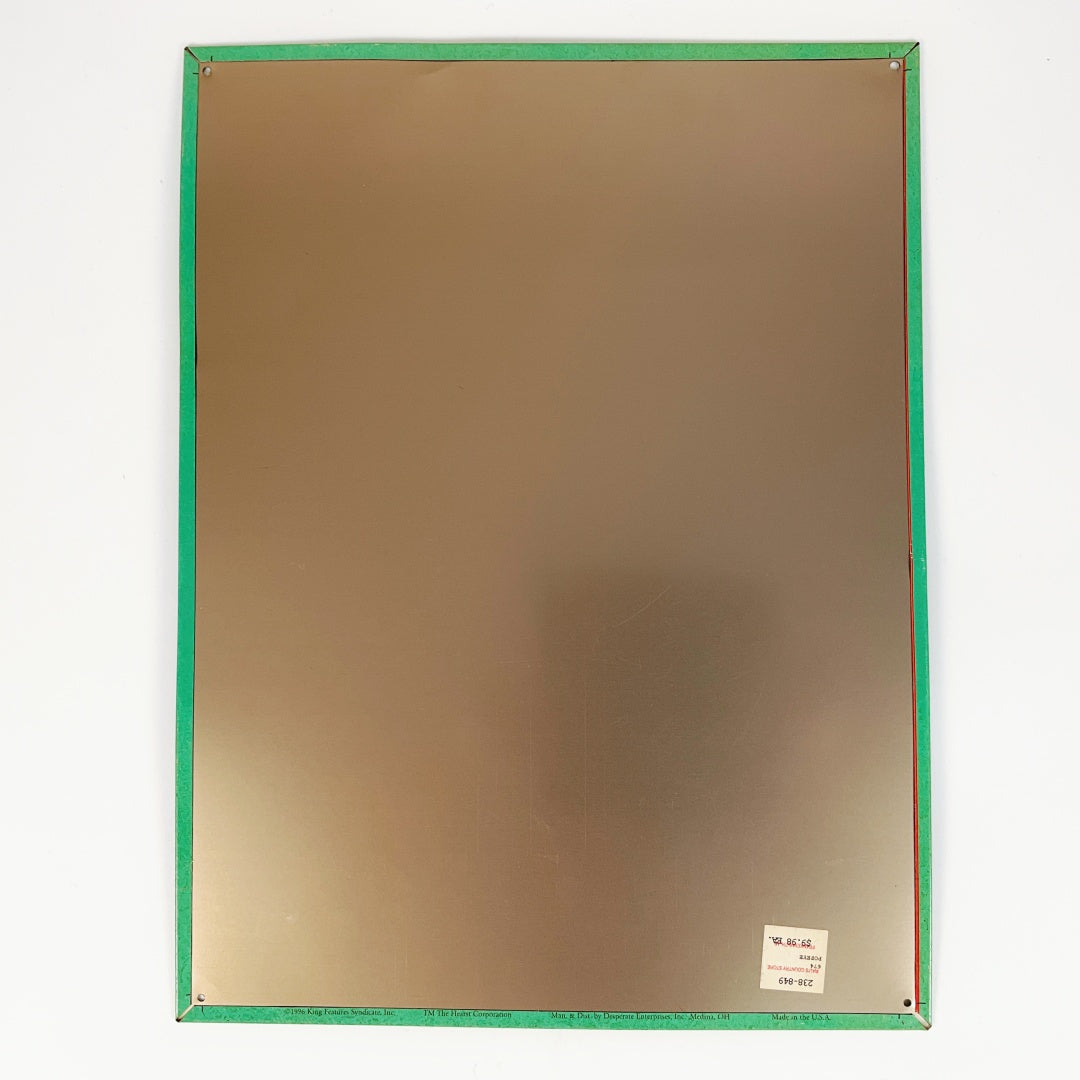 Popeye “POW” Fruit Punches Vintage-Style Metal Advertising Poster