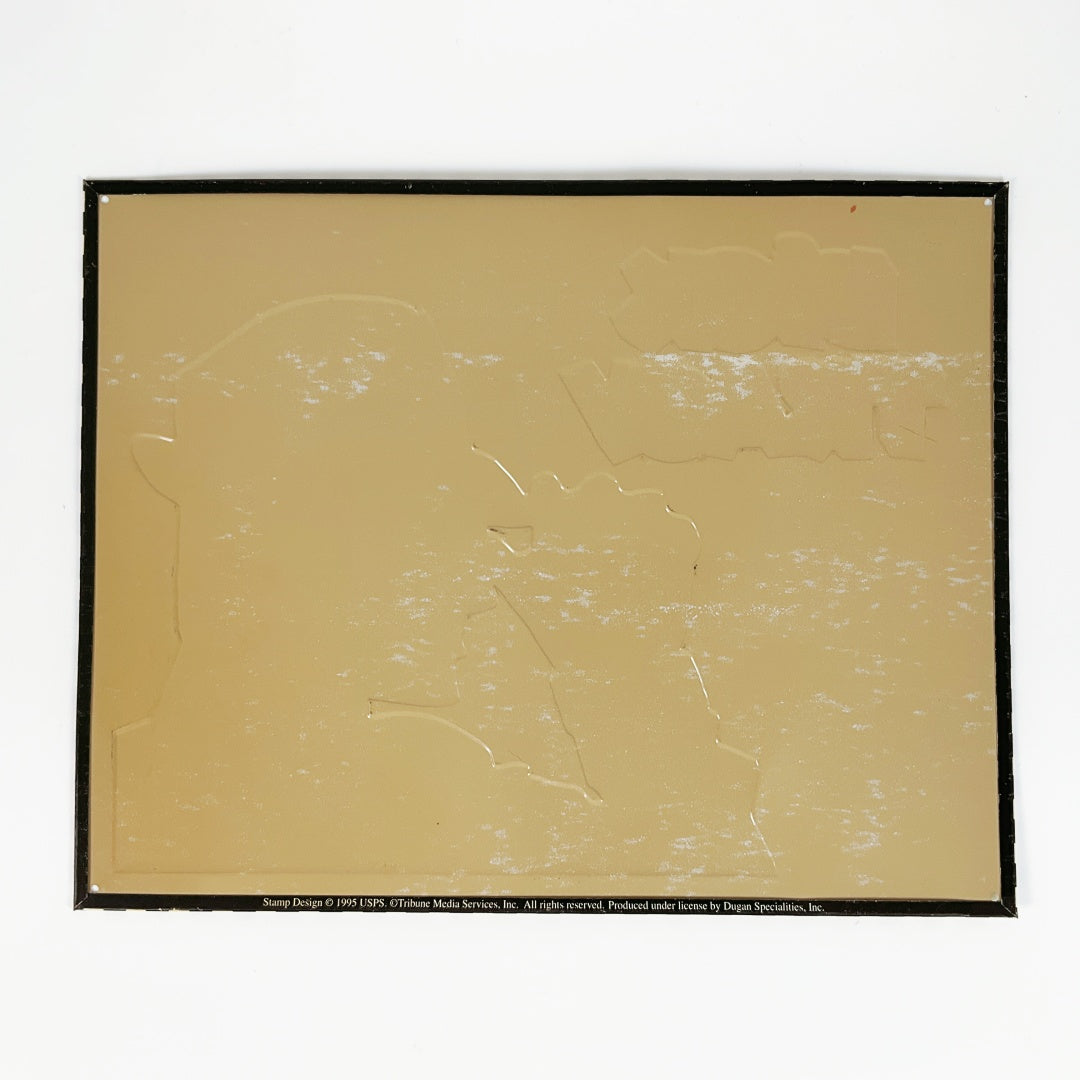 Dick Tracy Retro Comic Style Metal Wall Poster