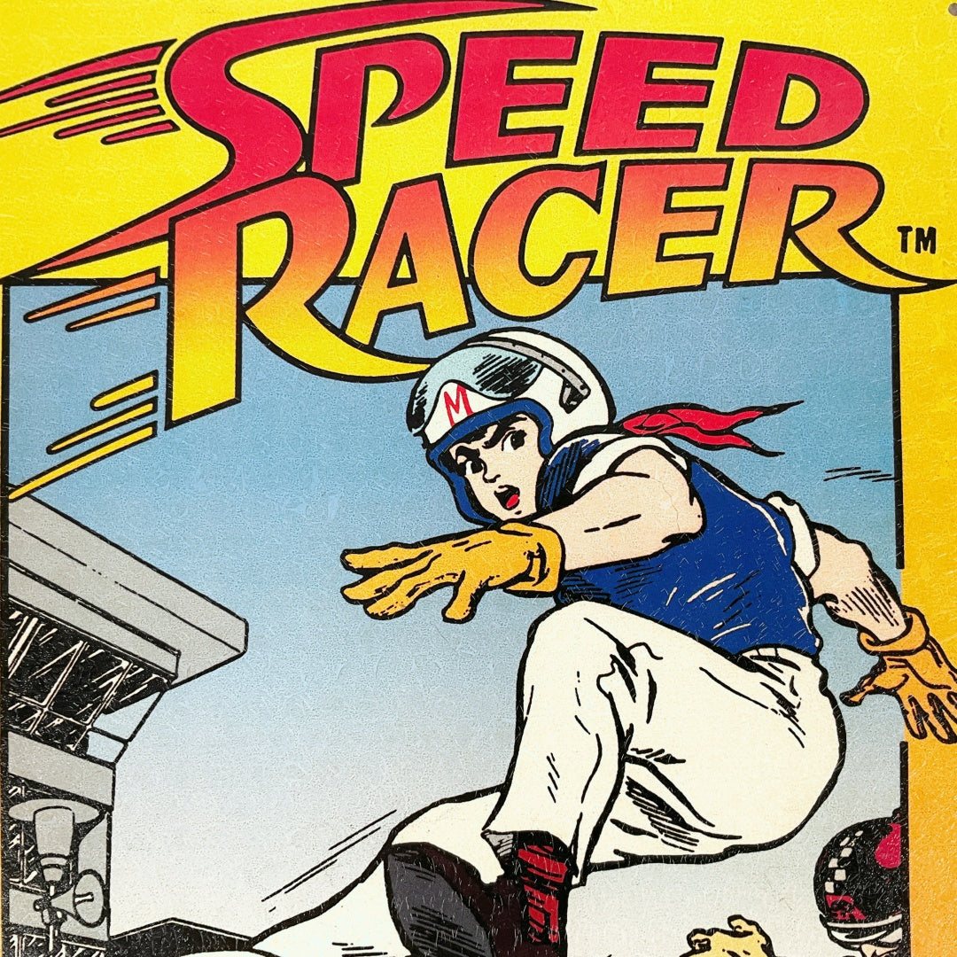 Speed Racer Vintage Style Metal Poster