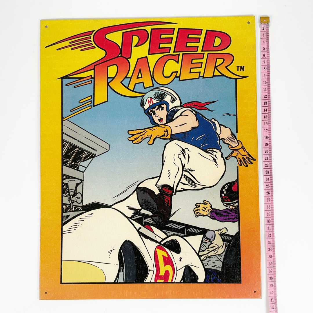 Speed Racer Vintage Style Metal Poster