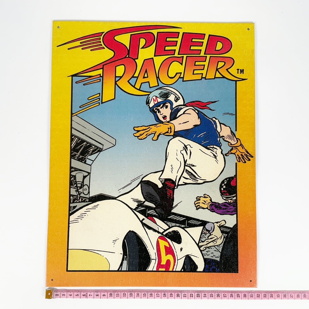Speed Racer Vintage Style Metal Poster