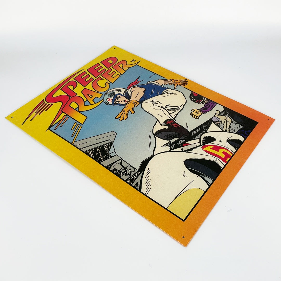 Speed Racer Vintage Style Metal Poster