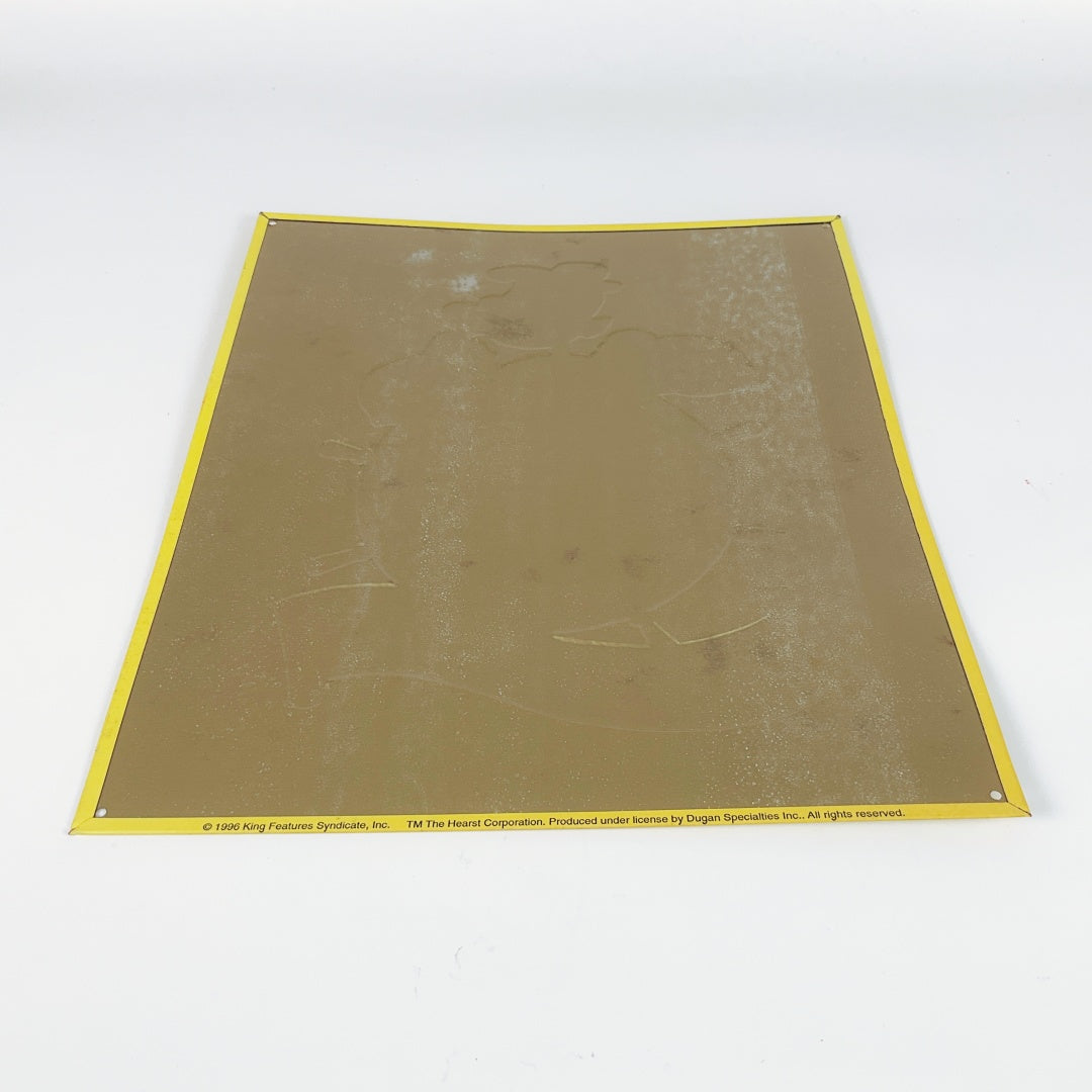 Popeye “Well Blow Me Down!” Nautical-Theme Metal Wall Poster