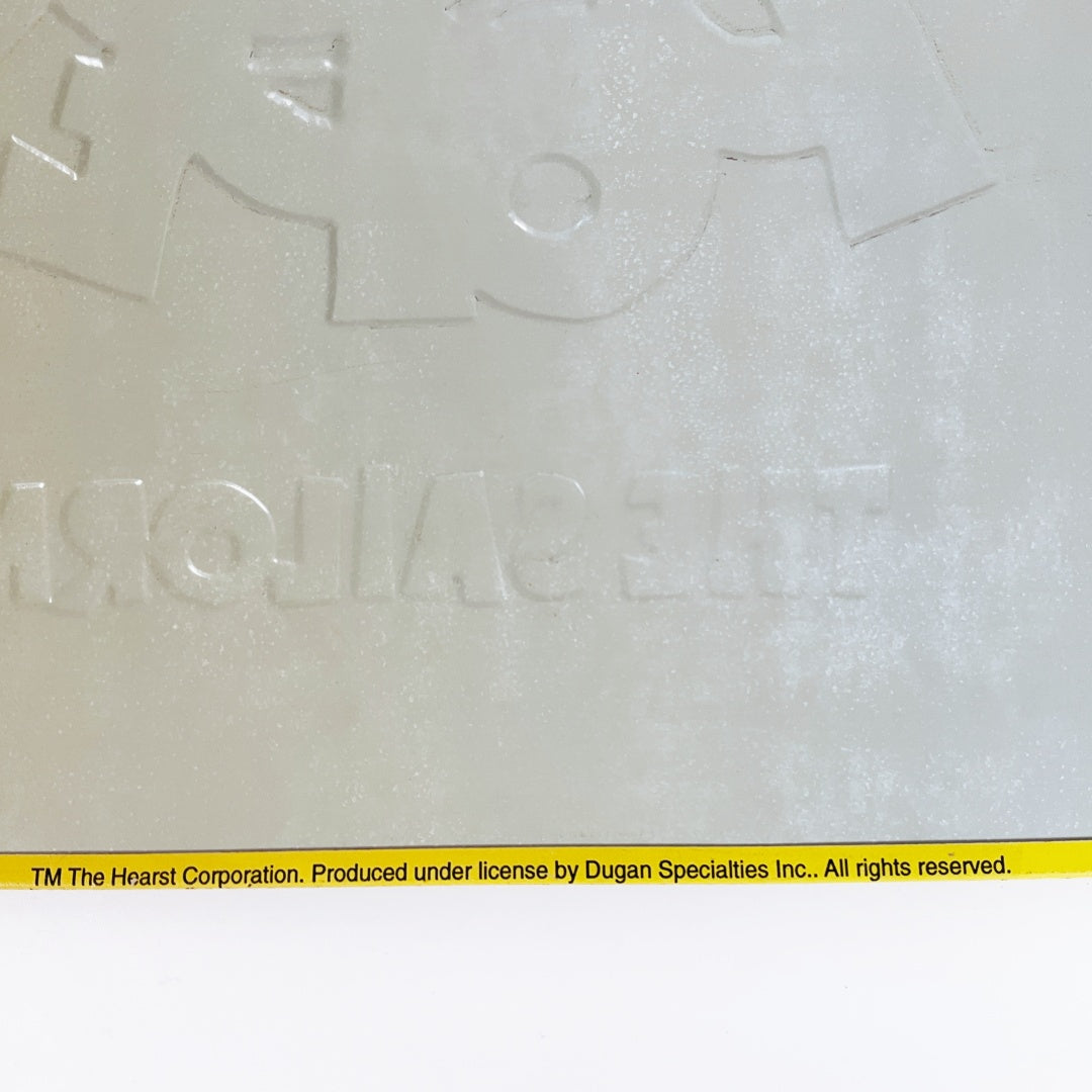 Popeye “I Yam What I Yam” Retro Metal Poster Sign