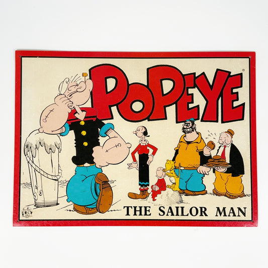 1996 Popeye the Sailor Man – Classic Character Metal Wall Poster