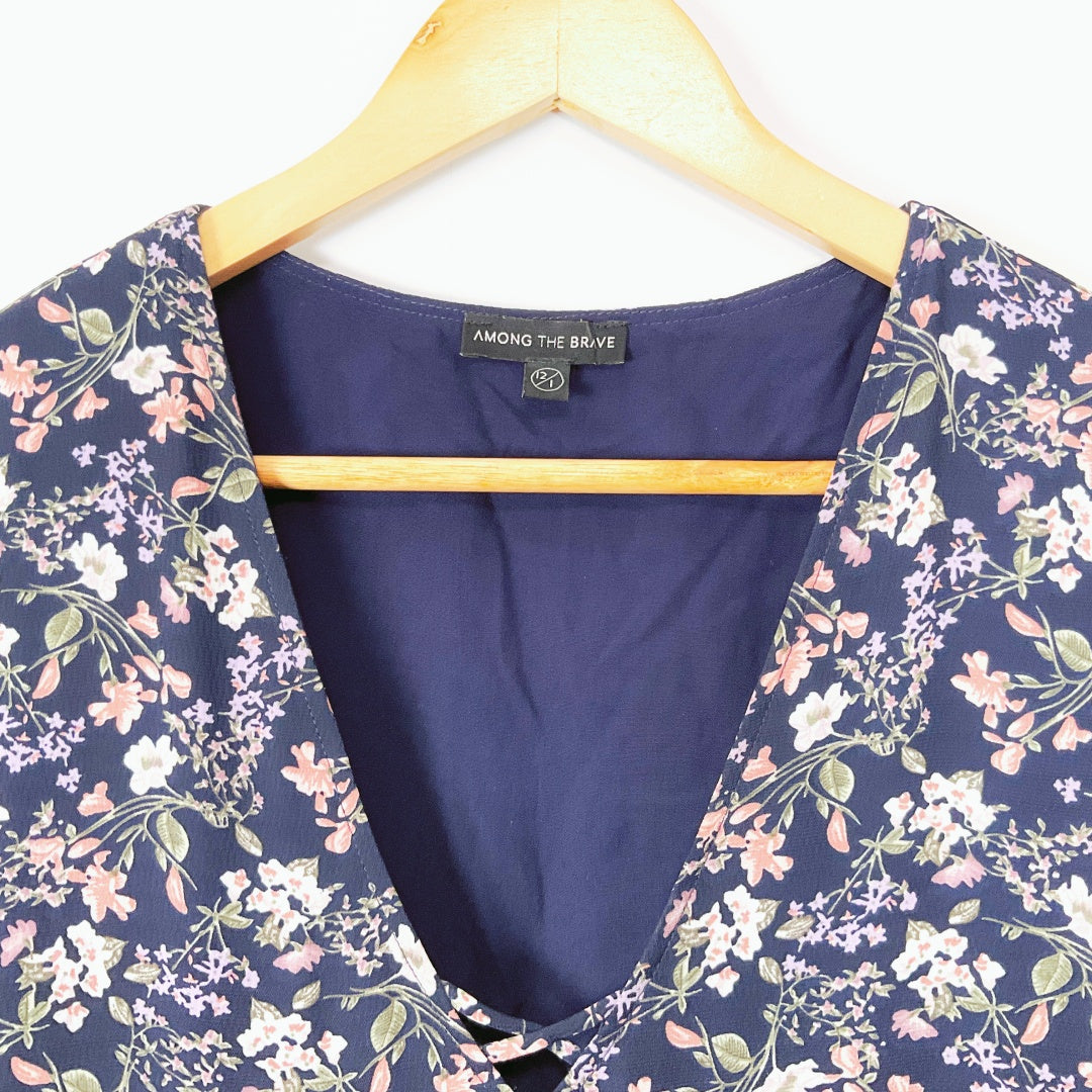 Among the Brave - Women's V Neck Maxi Dress