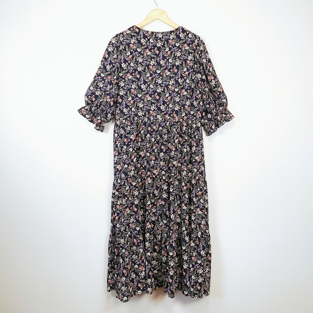 Among the Brave - Women's V Neck Maxi Dress