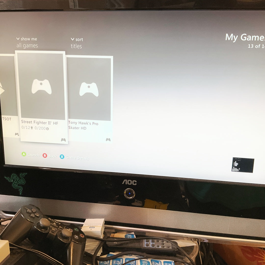 Xbox 360 250GB Bundle + Kinect + Loads of Games (5 Discs)