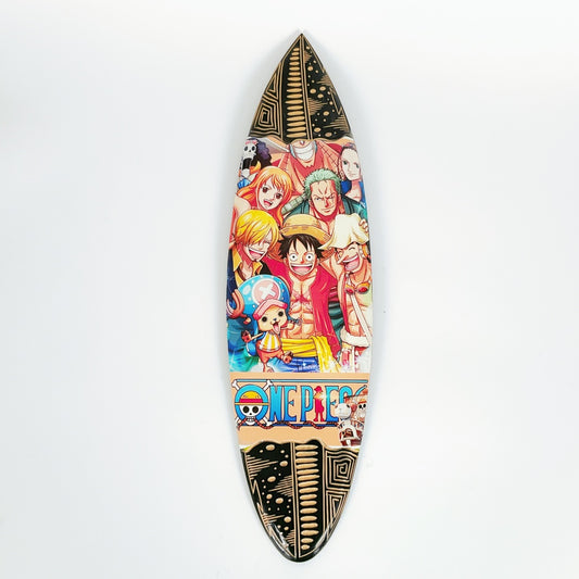 One Piece Surfboard-Style Model Display