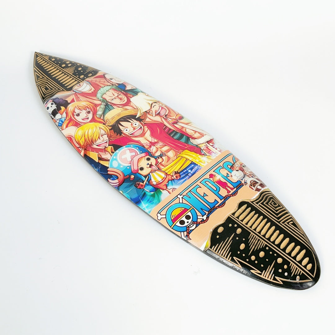 One Piece Surfboard-Style Model Display