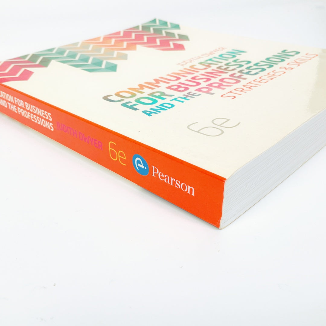 Communication for Business and the Professions: Strategies and Skills(6th Edition)