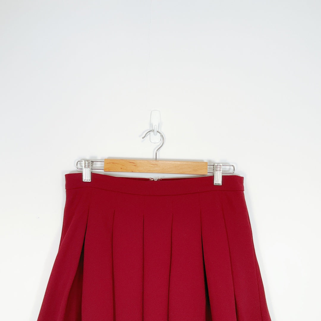 Shein - Pleated Mini Skirt