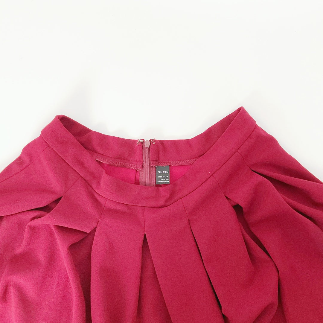 Shein - Pleated Mini Skirt