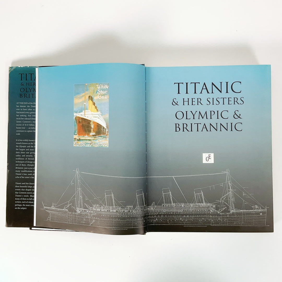 Titanic & Her Sisters Olympic & Britannic - Hardcover – SPCA Op Shops