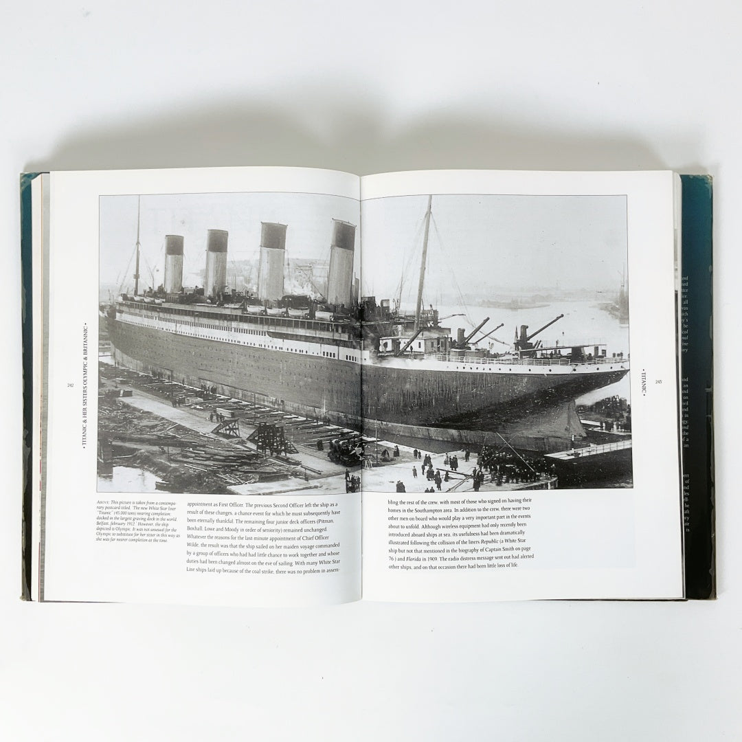 Titanic &  Her Sisters Olympic & Britannic - Hardcover