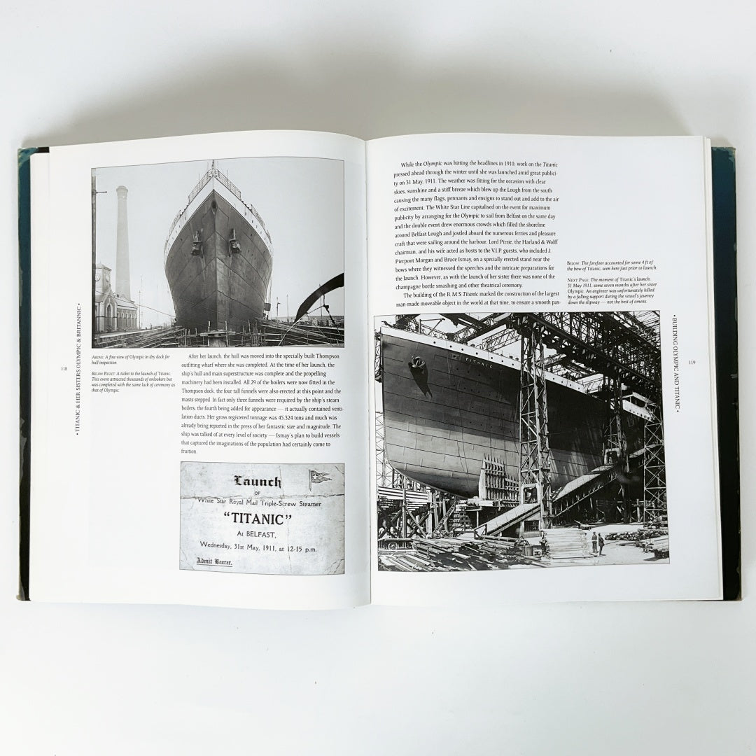 Titanic &  Her Sisters Olympic & Britannic - Hardcover