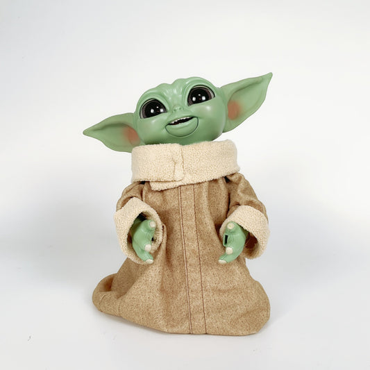 Star Wars Galactic Snackin' Grogu Moving Figure - "Baby Yoda"