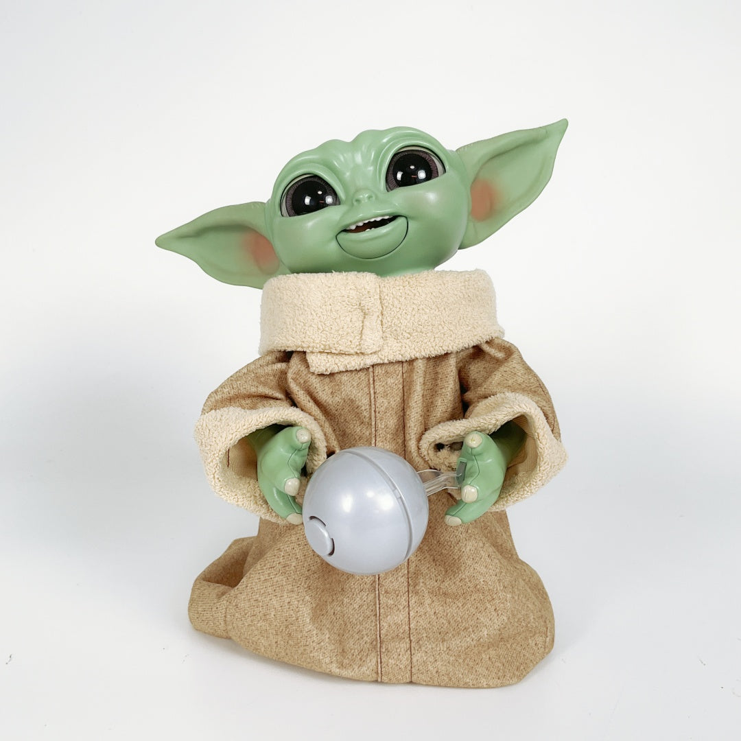 Star Wars Galactic Snackin' Grogu Moving Figure - "Baby Yoda"
