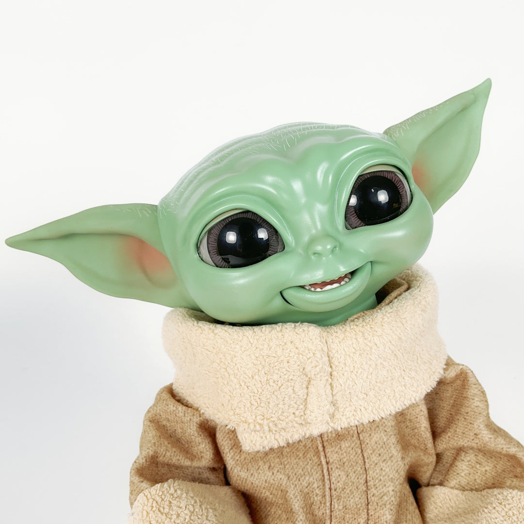 Star Wars Galactic Snackin' Grogu Moving Figure - "Baby Yoda"