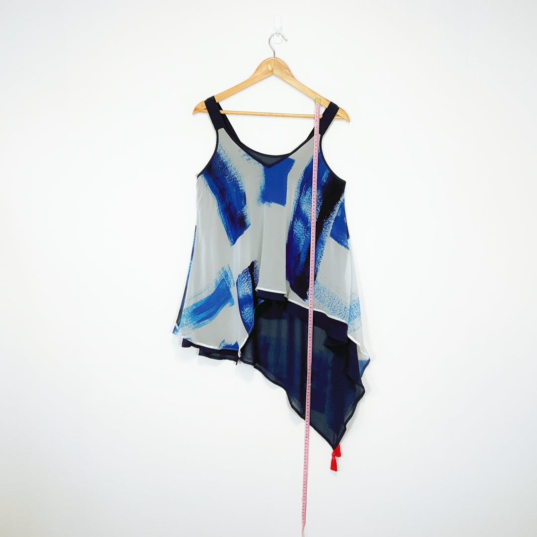 Repertoire - Sleeveless Asymmetric Top